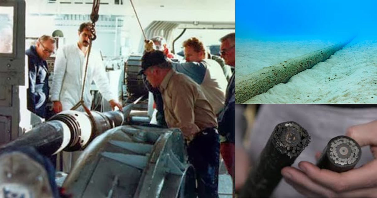 Se retira el TAT-8, el primer cable de fibra óptica que cruzó el Atlántico